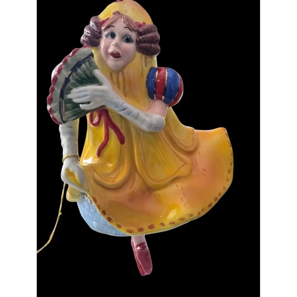 Vanmark Belle of the‎ Ball Christmas Tree Ornament Lazy Wizard Blue Sky Charmers